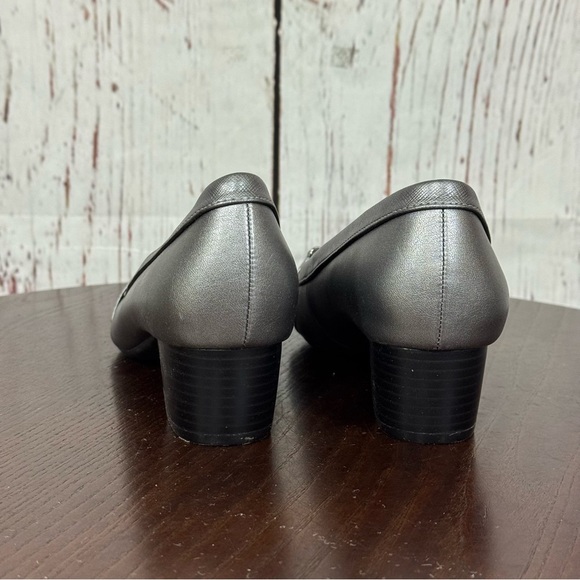 LifeStride soft system greg  Women's Loafers kitten heel 9.5 - Picture 5 of 13